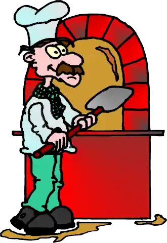 Pizza Koch Clipart